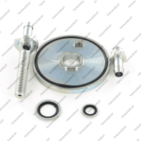 Адаптер для установки дополнительного радиатора вместо основного круглого (тип 1)*